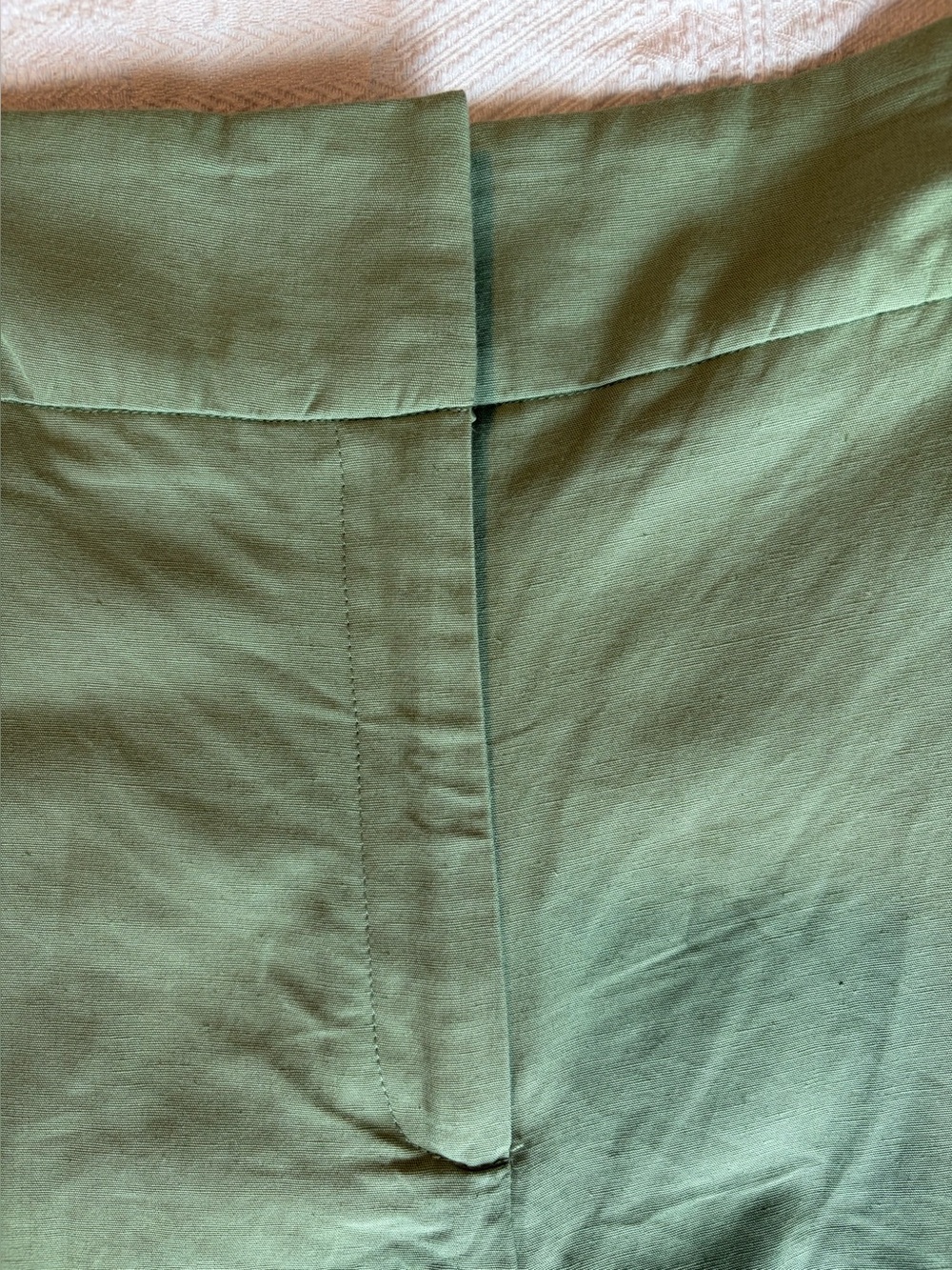 High waisted cotton dressed bermudas NWOT - Picture 5 of 10